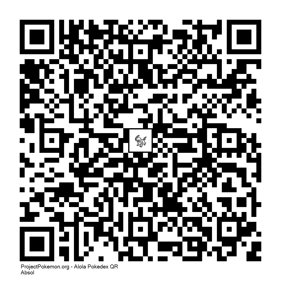 Cdigo QR de Absol